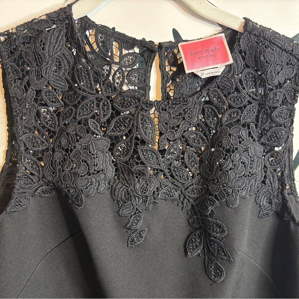 Kate Spade Lace Shift Dress | Size 10 | Cocktail / Event - Picture 3 of 10